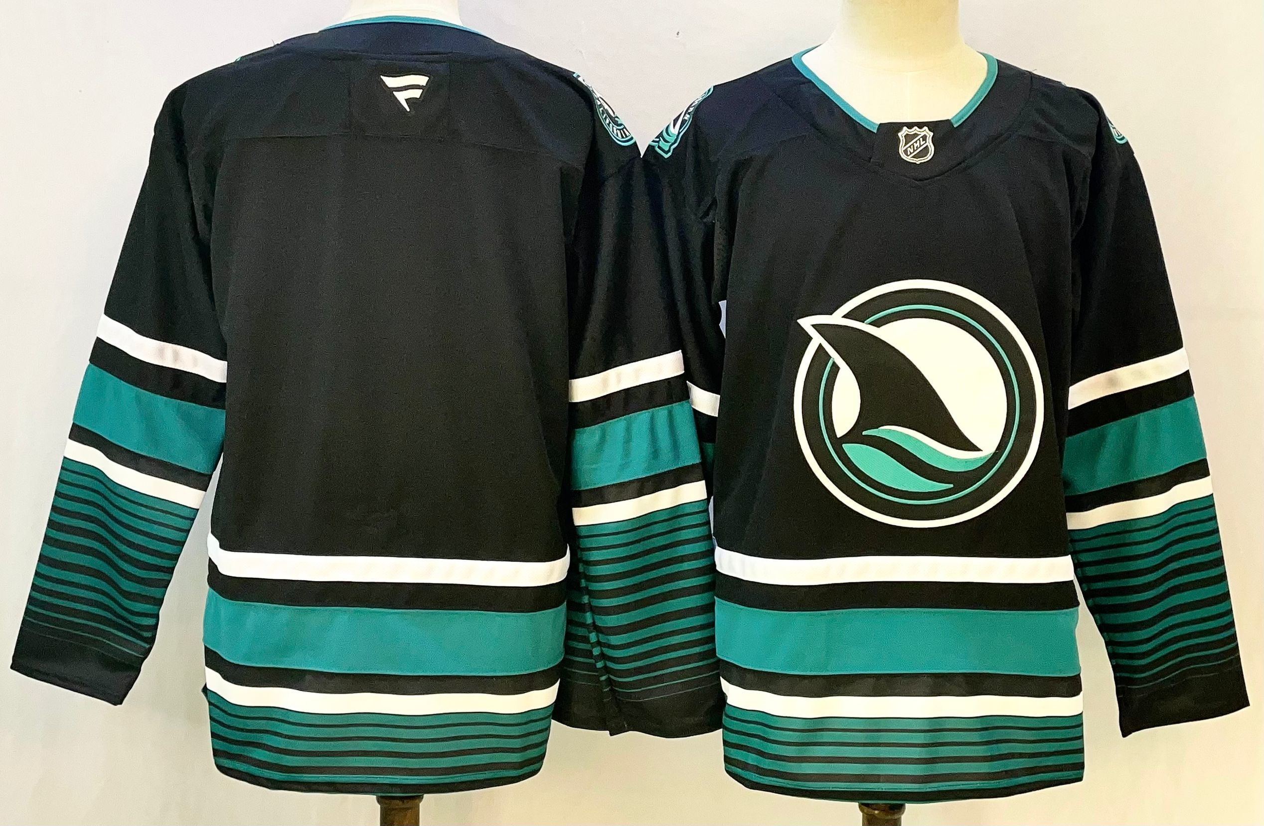 Men San Jose Sharks Blank Black 2026 Adidias NHL Jersey style 001